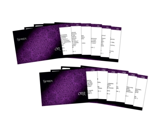 Grajmy Razem Mystery Part 1 Couples Game - Compact Card Edition