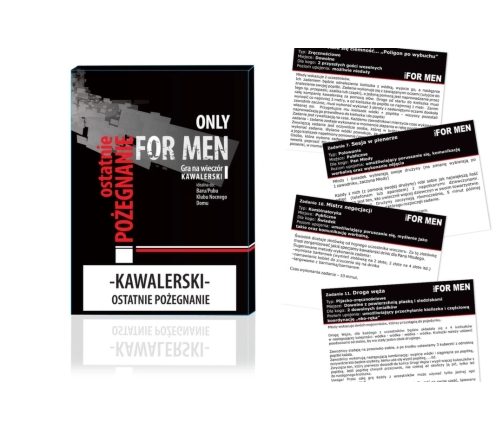 RAZEM The Last Goodbye Party Game - Compact Bachelor Event Set 11x8cm