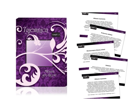 Grajmy Razem Mystery Part 2 Couples Game - Relationship Building Cards