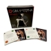 Love Academy Couples Game Set with Massage Oil and Blindfold, 54 Cards