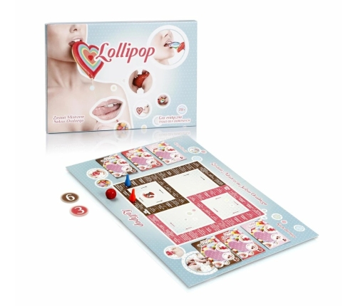 Let's Play Together Lollipop Couples Game - Intimate Board Edition, 30.5x21cm