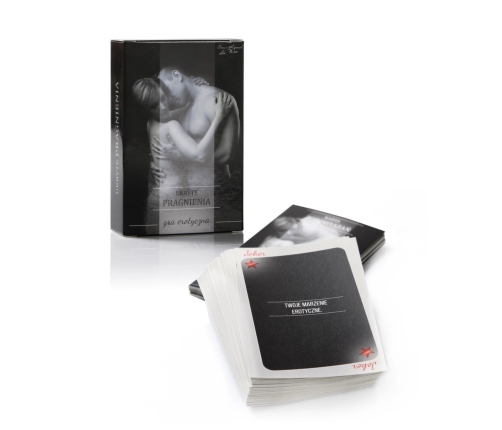 Grajmy Razem Hidden Desires Couples Game 54 Task Cards 10x6x2cm