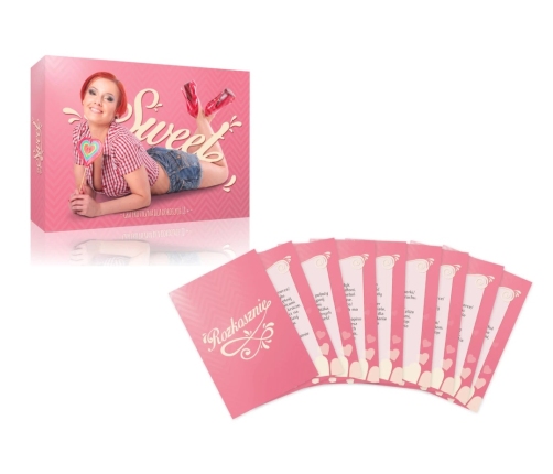 Let's Play Together Sweet Intimacy Board Game with Handcuffs, 2 Players