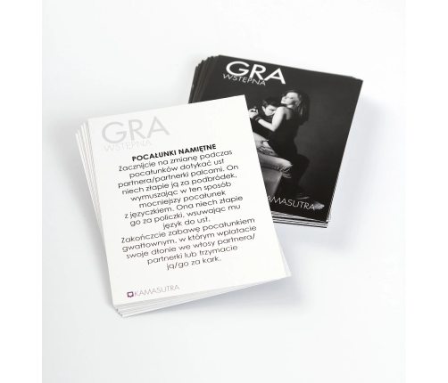 Kama Sutra Love Academy Hidden Desires Couple Card Game 54 Tasks 10x6cm