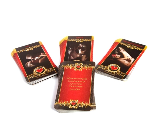 RAZEM Gra dla Par Rozkosz - Karty, Akcesoria, 80 zadań, 31x21cm