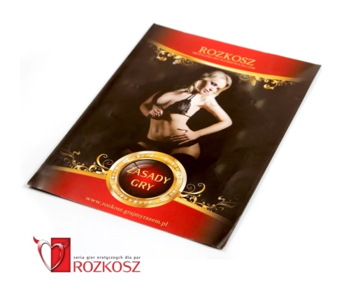 Grajmy Razem Rozkosz Gra Planszowa dla Par z Akcesoriami 31x21cm