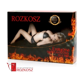 Grajmy Razem Rozkosz Gra Planszowa dla Par z Akcesoriami 31x21cm