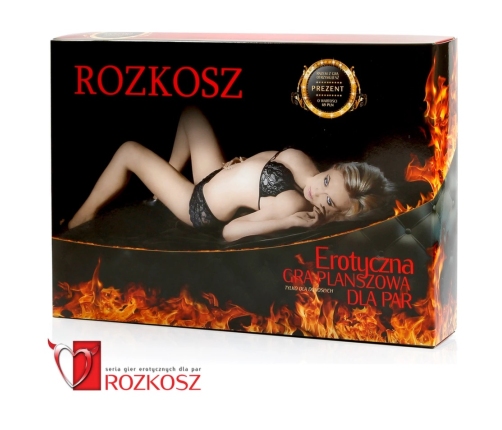 Grajmy Razem Rozkosz Gra Planszowa dla Par z Akcesoriami 31x21cm