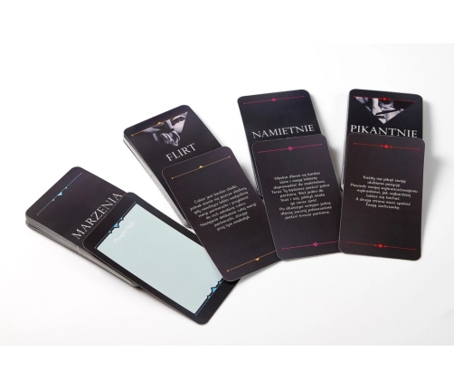 Grajmy Razem Fifty Delightful Nights Game Set for Couples with Accessories