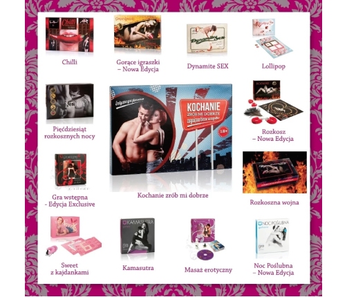 Let's Play Together Taste Me Board Game for Couples, Elegant Edition 31x22cm