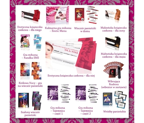 Let's Play Together Taste Me Board Game for Couples, Elegant Edition 31x22cm