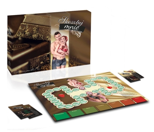 Let's Play Together Taste Me Board Game for Couples, Elegant Edition 31x22cm