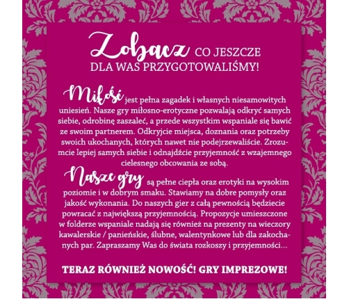 Let's Play Together Taste Me Board Game for Couples, Elegant Edition 31x22cm