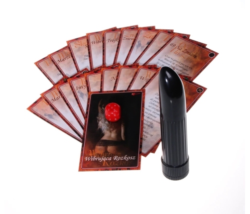 Grajmy Razem Gra dla Par Wibrująca Rozkosz z urządzeniem Lady Finger