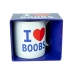 Happy Jackson Kubek ceramiczny I Love Boobs 400ml biały prezent