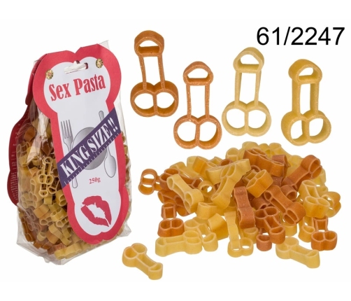 Sex Pasta Makaron Włoski dwukolorowy z chilli 250g - zabawny gadżet imprezowy