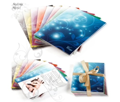 Love Academy Couples Game - Massage Techniques Set, Aromatic Oil, Incense