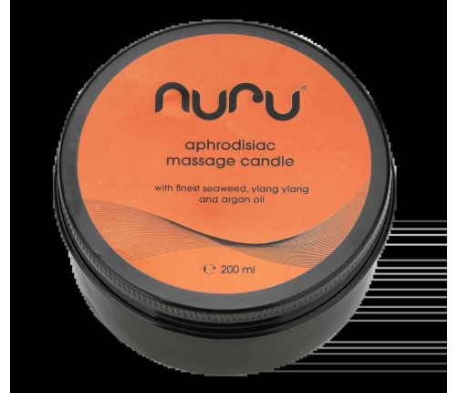 Nuru Massage Candle - luksusowa świeca do masażu z olejkiem