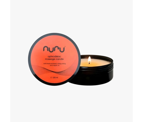 Nuru Massage Candle - luksusowa świeca do masażu z olejkiem
