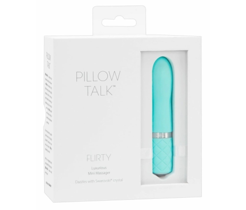 Pillow Talk Flirty Mini Vibrator Soft Silicone Waterproof Pink