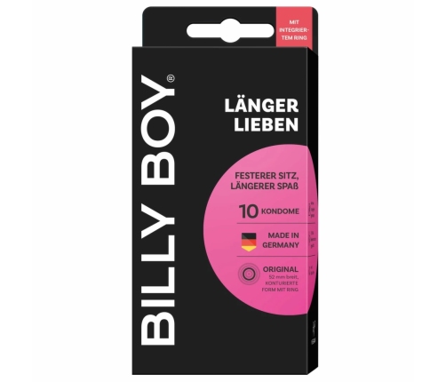 Billy Boy Langer Lieben prezerwatywy przedłużające 10 sztuk