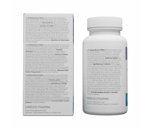 Cobeco CC Fabulous Breasts 90 Tablets - Herbal Firming Formula