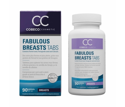 Cobeco CC Fabulous Breasts 90 Tablets - Herbal Firming Formula