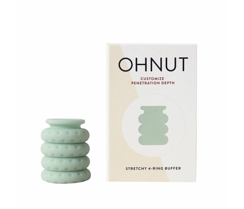 Ohnut Wider Soft Buffer Rings Set - 4 Pieces, Adjustable Depth Control