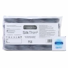 Pasante Silk Thin prezerwatywy ultra cienkie 144 sztuki lateksowe