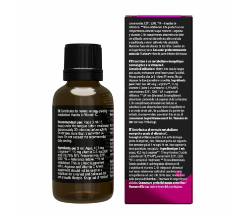 Dr. Secrets Spanish Love Drops 30 ml - krople wspierające energię i witalność