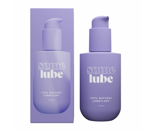 SOME Natural Lubricant 100 ml - Vegan, pH Balanced, Water-Based Formula