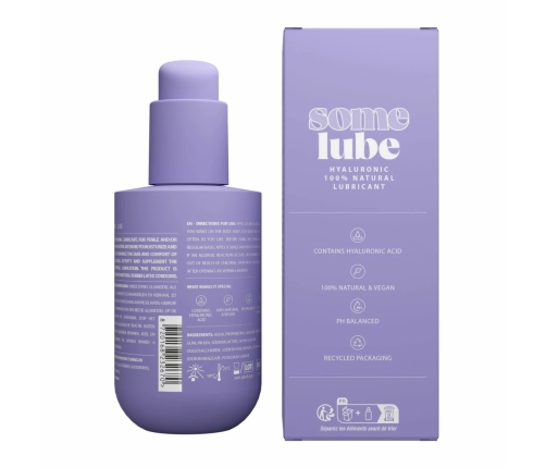 SOME Hyaluronic Water-Based Lubricant 100ml - Intensive Hydration Formula