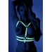 Fantasy Lingerie Buckle Up Harness Top Blue Adjustable O-Ring Design