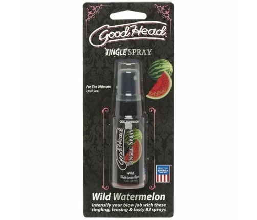 Doc Johnson GoodHead Tingle Spray Watermelon 29ml Refreshing Formula