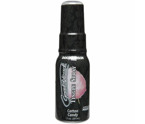Doc Johnson GoodHead Tingle Spray Cotton Candy 29ml - Refreshing Formula