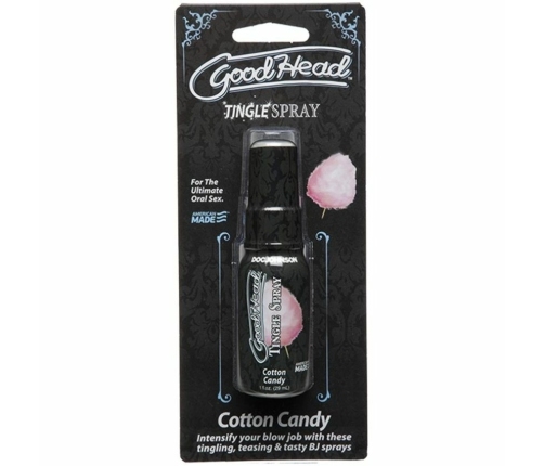 Doc Johnson GoodHead Tingle Spray Cotton Candy 29ml - Refreshing Formula
