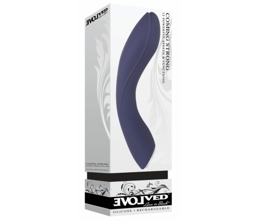 Evolved Novelties Coming Strong Intimate Device Purple Waterproof