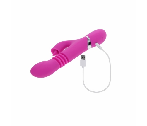 Evolved Novelties Pink Dragon Multi-Function Vibrating Intimate Device Pink