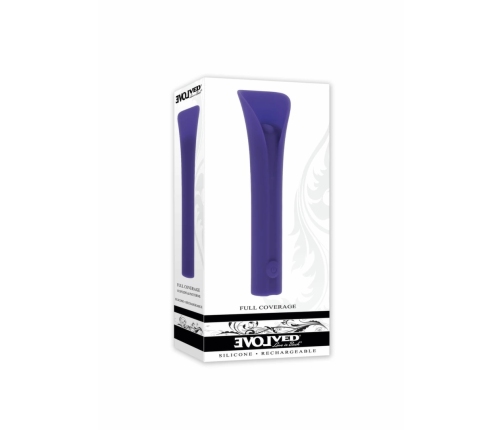 Evolved Novelties Full Coverage Vibrating Bullet Purple Flexible Design