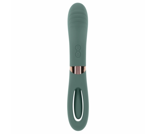 Evolved Novelties Chick Flick Dual-Ended Silicone Device Green