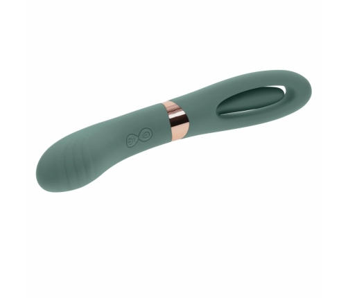 Evolved Novelties Chick Flick Dual-Ended Silicone Device Green