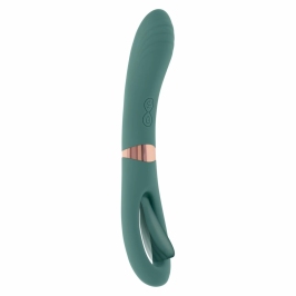 Evolved Novelties Chick Flick Dual-Ended Silicone Device Green
