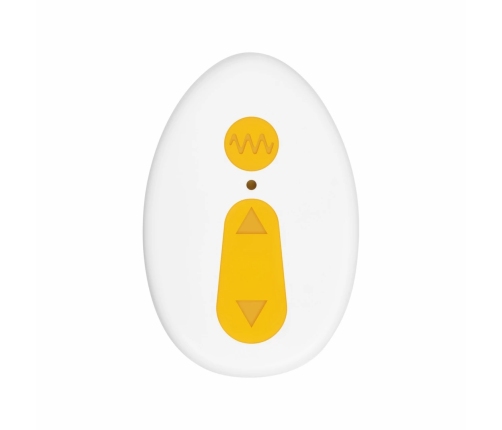 Evolved Novelties Creamsicle Orange Vibrating Anal Plug 12-Speed Remote