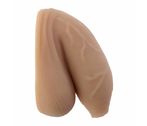 Evolved Novelties The Uncircumcised Packer Model - Beige, Anatomical Design