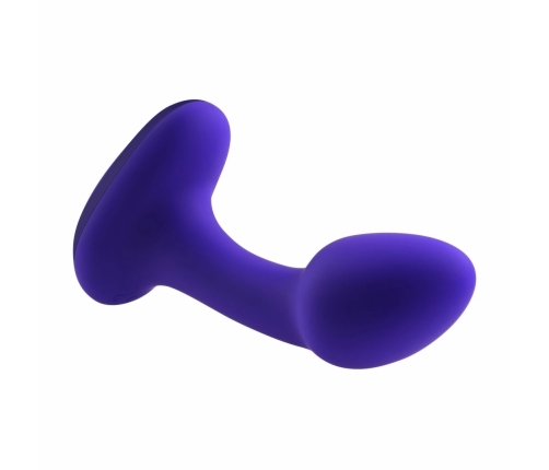 Evolved Novelties Anybody's Plug Purple - Ergonomic Wavy Design Small