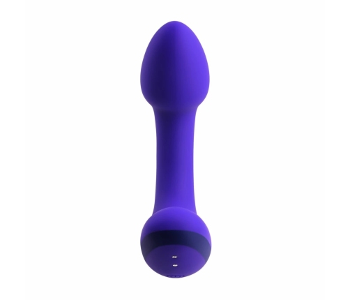Evolved Novelties Anybody's Plug Purple - Ergonomic Wavy Design Small