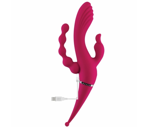 Evolved Novelties Four By Four Magenta Intimate Machine 27.5cm