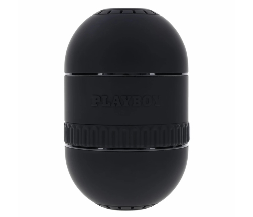 Playboy Tight End Flexible Intimate Machine Black Dual Entry