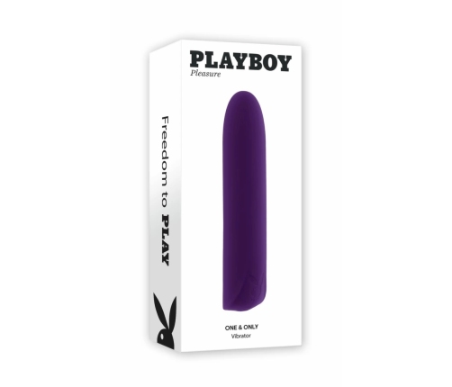 Playboy One & Only Purple Compact Flexible Vibrator - Waterproof Design