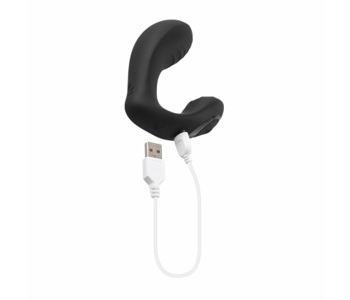 Playboy Play Time Black Flexible Vibrating Wellness Device